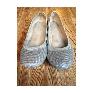 Bandolino Metallic Sparkle Flats Size 10